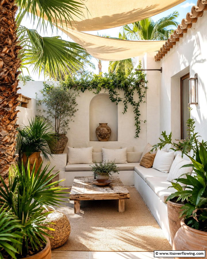Shaded Seating NooksOne - 25 Spanish Courtyard Ideas for a Mediterranean Oasis