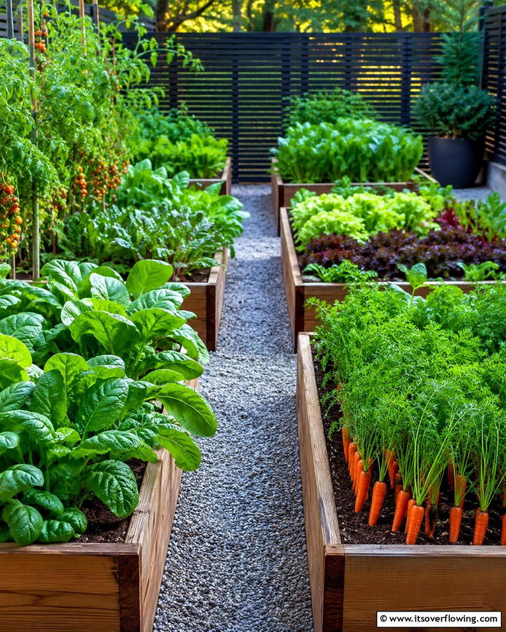 Shaded Vegetable Garden - 25 Shady Garden Ideas for Lush, Cool Spaces