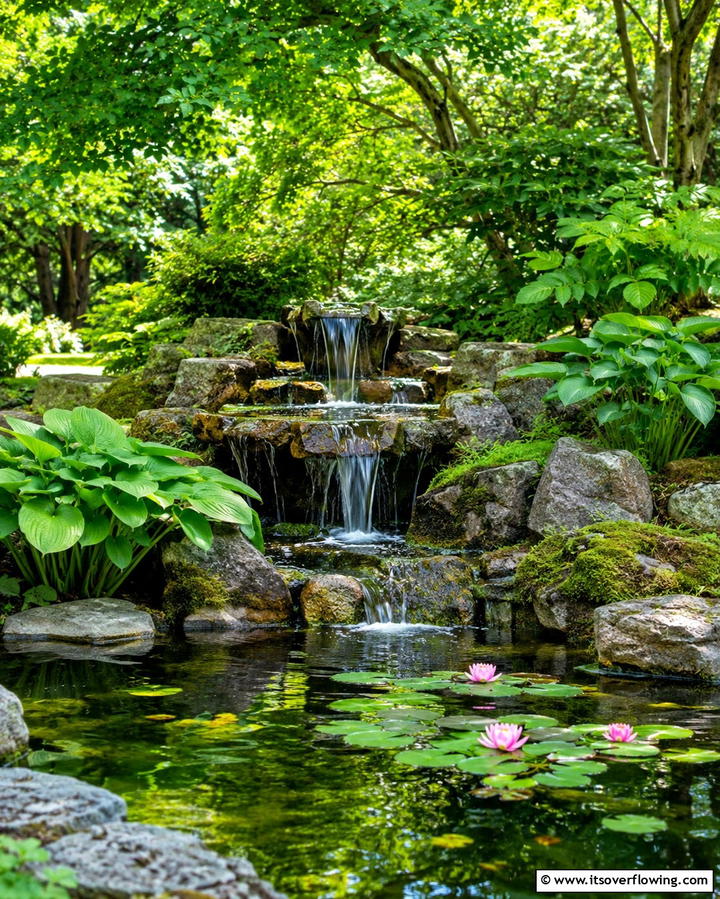 Shaded Water Feature - 25 Shady Garden Ideas for Lush, Cool Spaces
