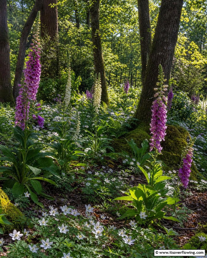 Shaded Wildflower Zones - 25 Wildflower Garden Ideas for a Natural Look