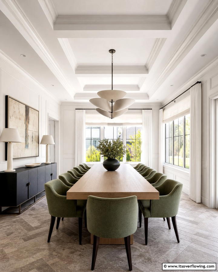 Shadow Box Trim - 25 Elegant Ceiling Trim Ideas to Elevate Your Home