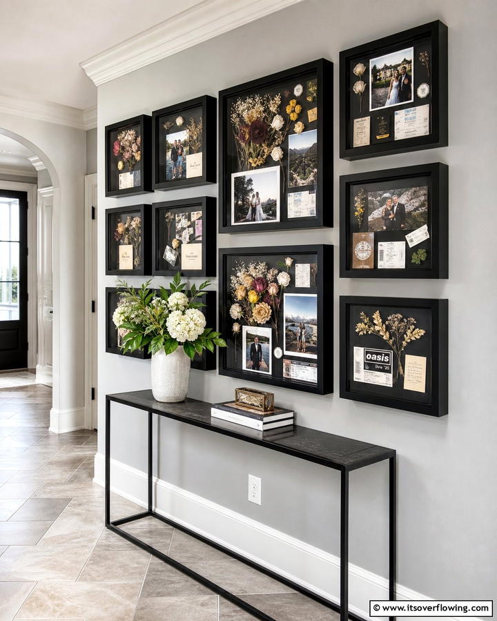 Shadow Boxes - 20 Photo Storage Ideas to Organize Your Memories