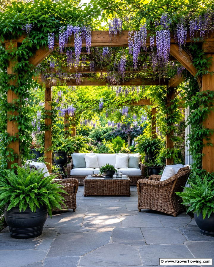 Shady Pergola Retreat - 25 Shady Garden Ideas for Lush, Cool Spaces