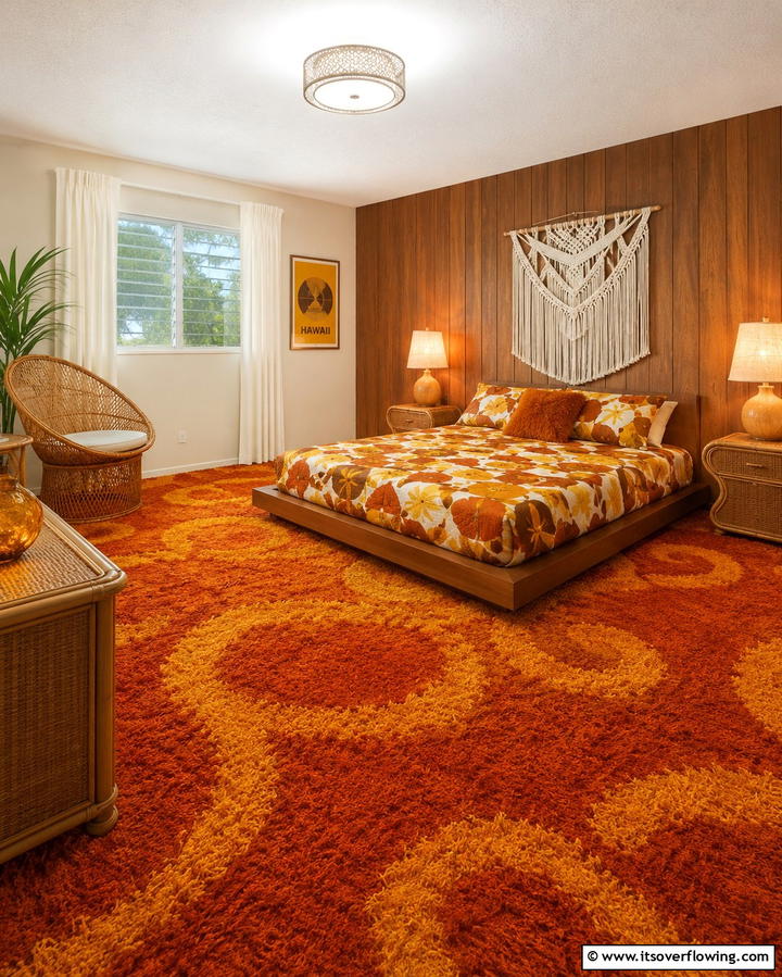 Shag Carpeting - 25 1970s-inspired Design Ideas for Retro Vibes