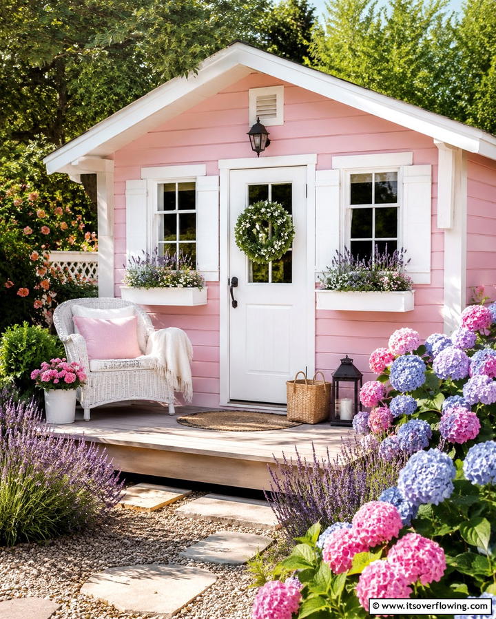 She Shed Retreat - 25 Garden Shed Ideas for Functional Outdoor Storage