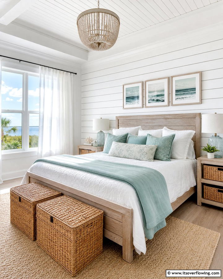 Shiplap Accent Wall - 25 Wood Trim Accent Wall Ideas for a Warm Touch