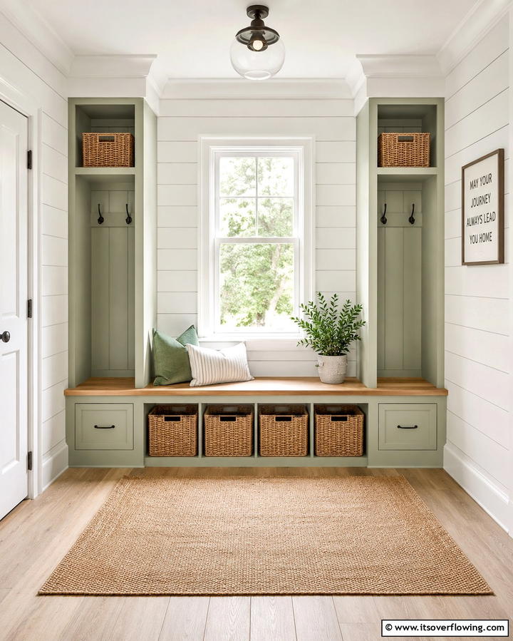 Shiplap Style Trim - 25 Farmhouse Interior Window Trim Ideas for Charm