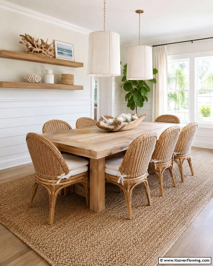 Shiplap Wainscoting - 25 Classic Dining Room Wainscoting Ideas for Timeless Appeal