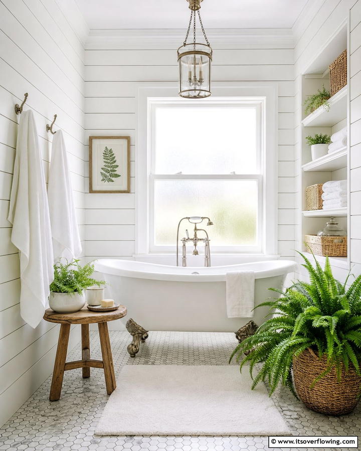 Shiplap WallsOne - 25 Cottage Decorating Ideas- Charming & Timeless Designs