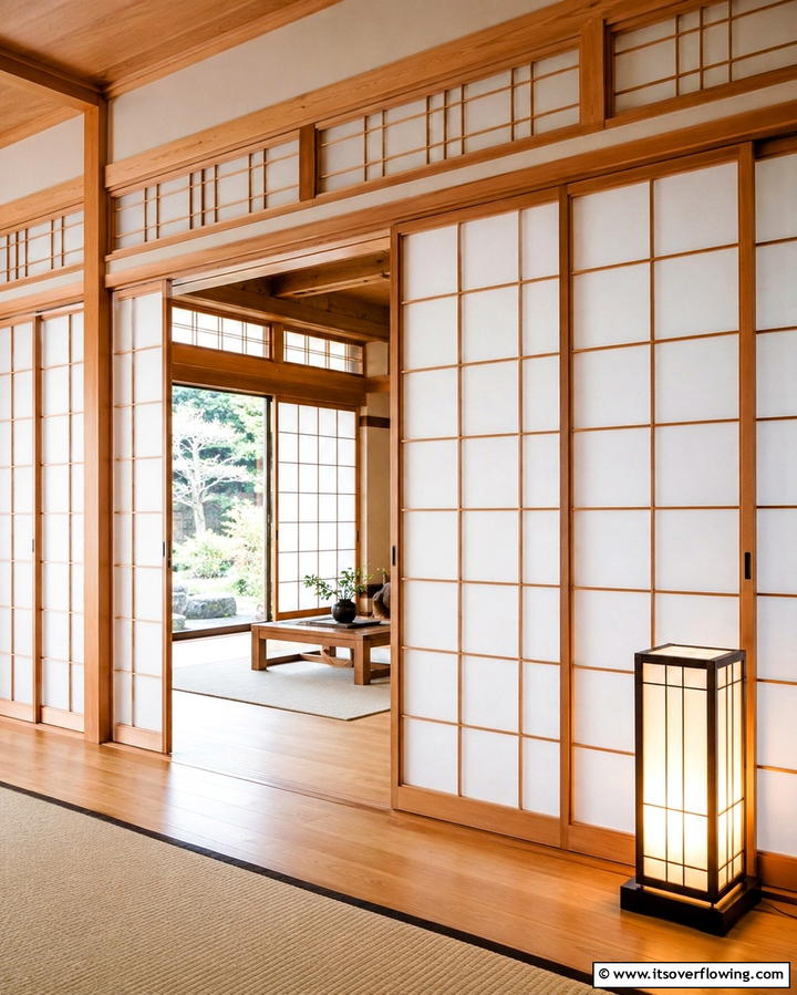 Shoji Screen Dividers - 25 Japanese Bedroom Design Ideas for Minimalism