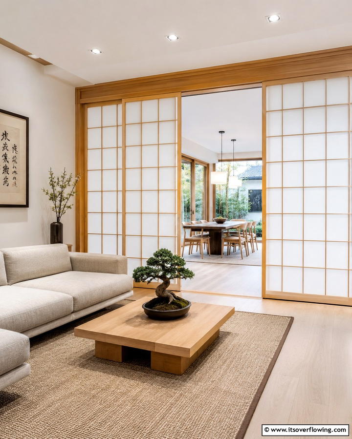 Shoji Screens for Flexible Spaces - 25 Serene Japanese Interior Design Ideas for Your Home
