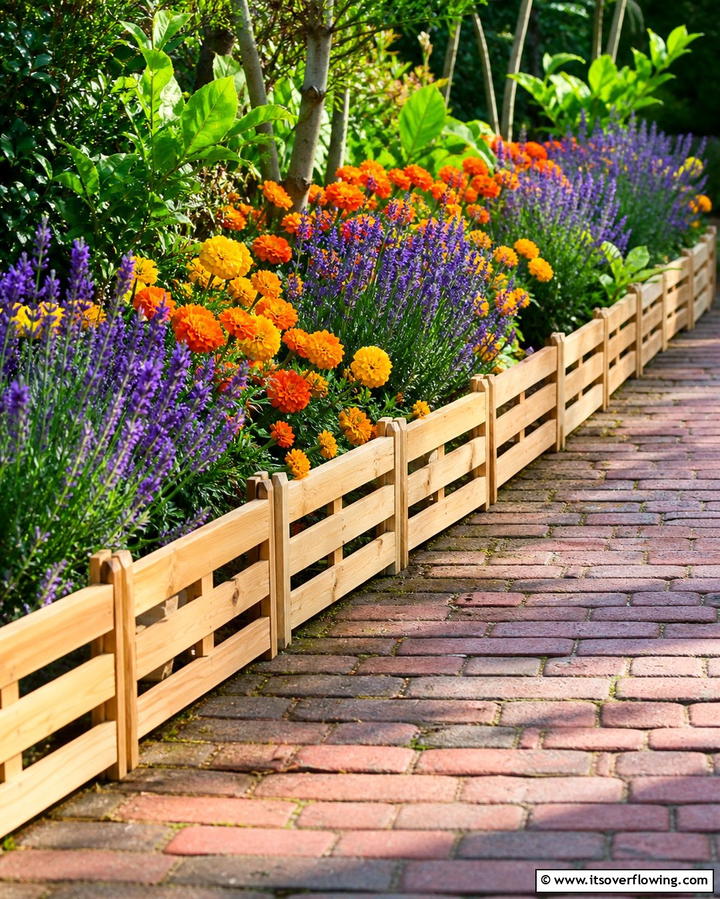Short Decorative Pallet Fence - 25 Pallet Fence Ideas for Eco-Friendly Landscaping