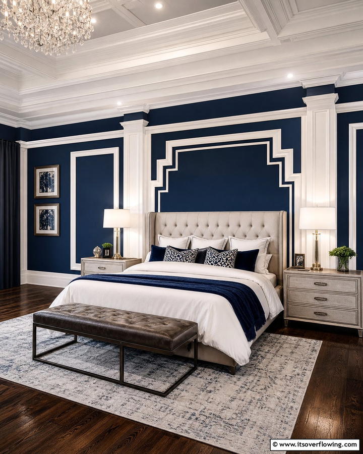 Signature Statement Molding - 30 Wall Molding Ideas to Elevate Your Interior Design