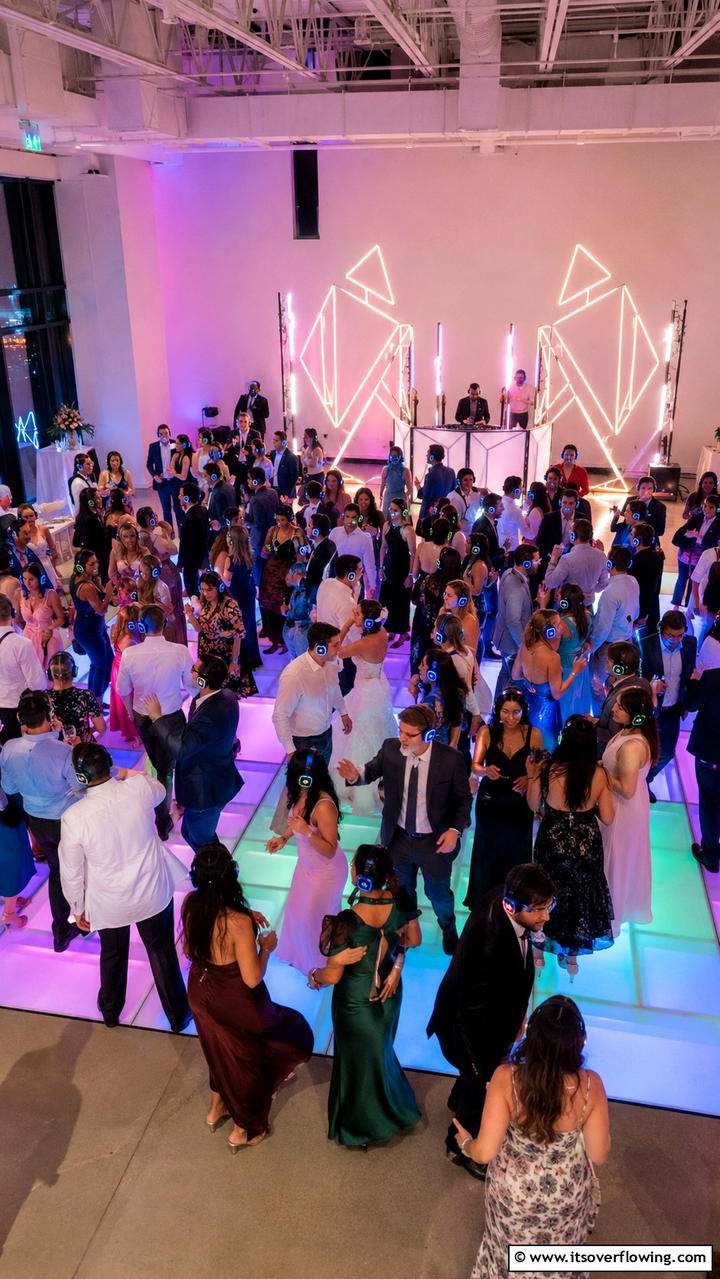 Silent Disco - 21 Unique Wedding Entertainment Ideas to Delight Your Guests