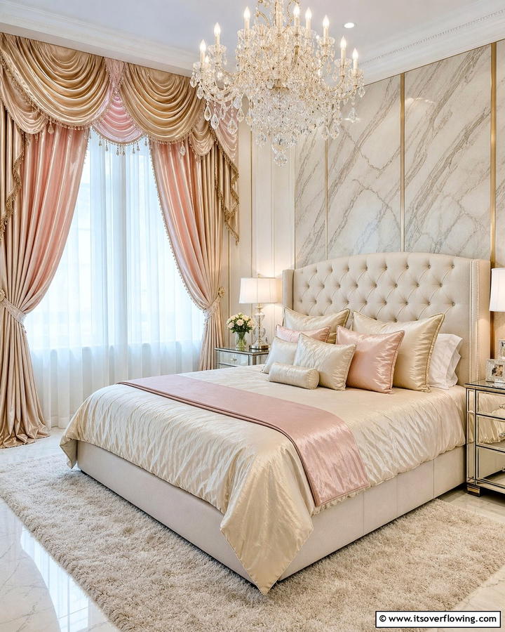 Silk Sophistication - 21 Elegant Window Valance Ideas to Frame Your View