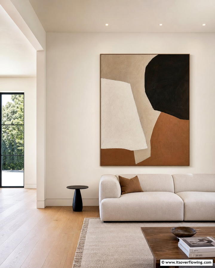 Simple Artwork for Bold Statements - 30 Minimalist Decorating Ideas for a Clutter-Free Home