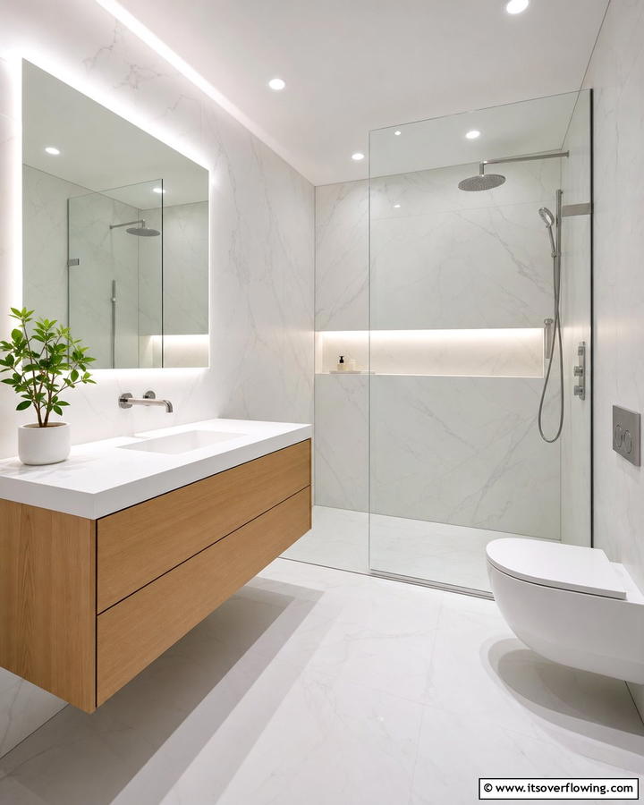 Simplified Bathroom Aesthetics - 21 Minimalist Interior Design Ideas for Simplified Living