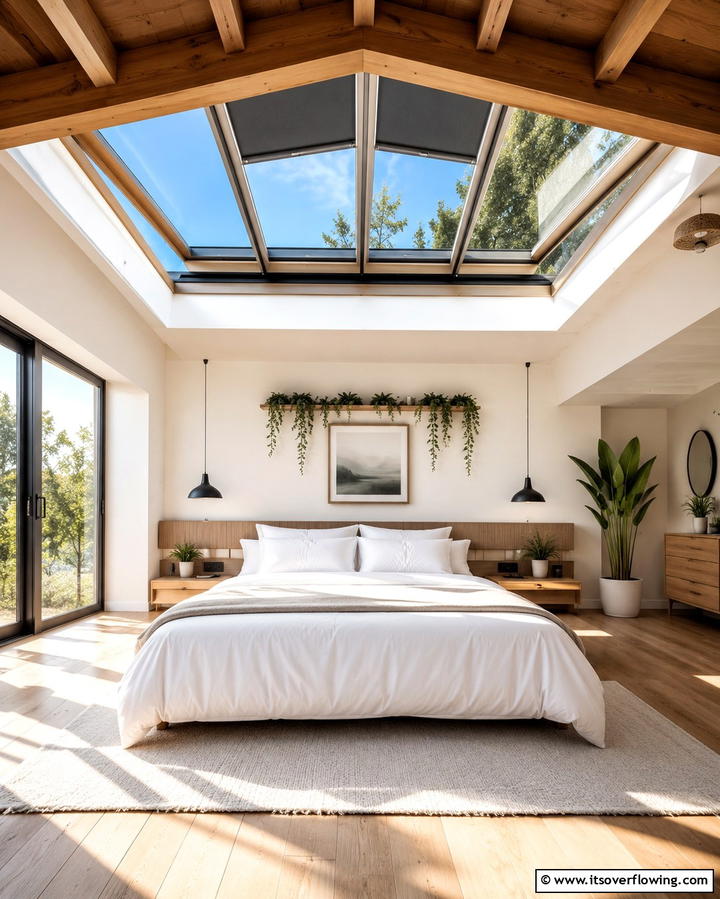 Skylight Windows - 25 Bedroom Window Ideas to Enhance Your View