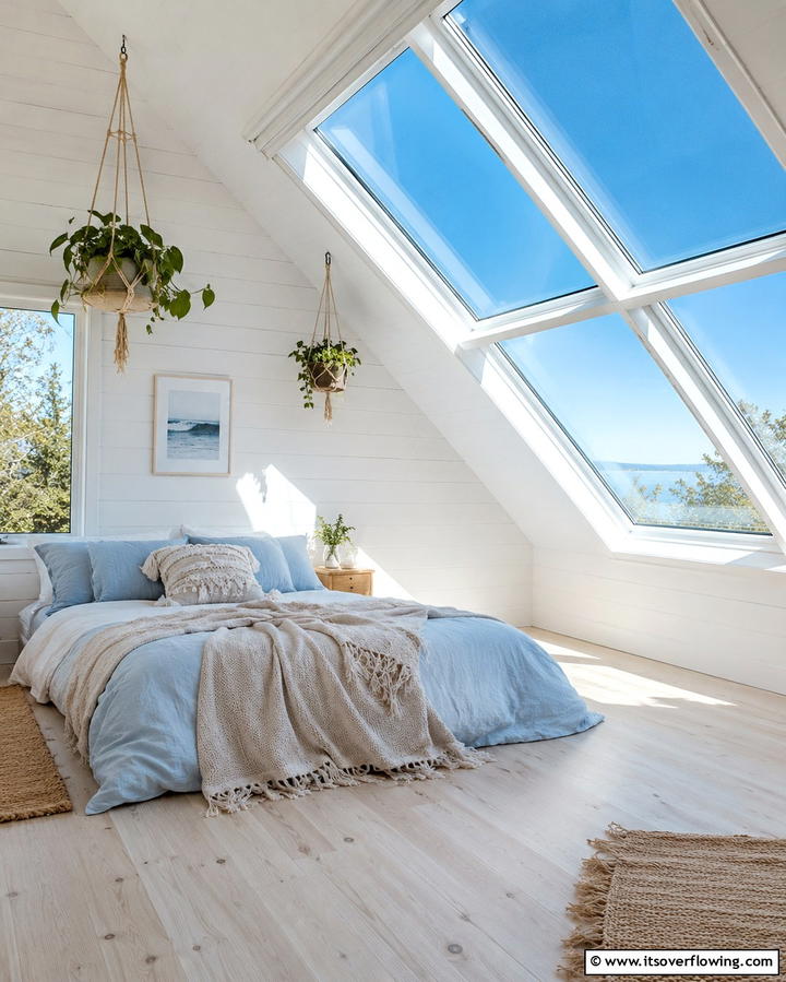 Skylights for Natural Illumination - 25 Small Bedroom Lighting Ideas to Brighten Your Space