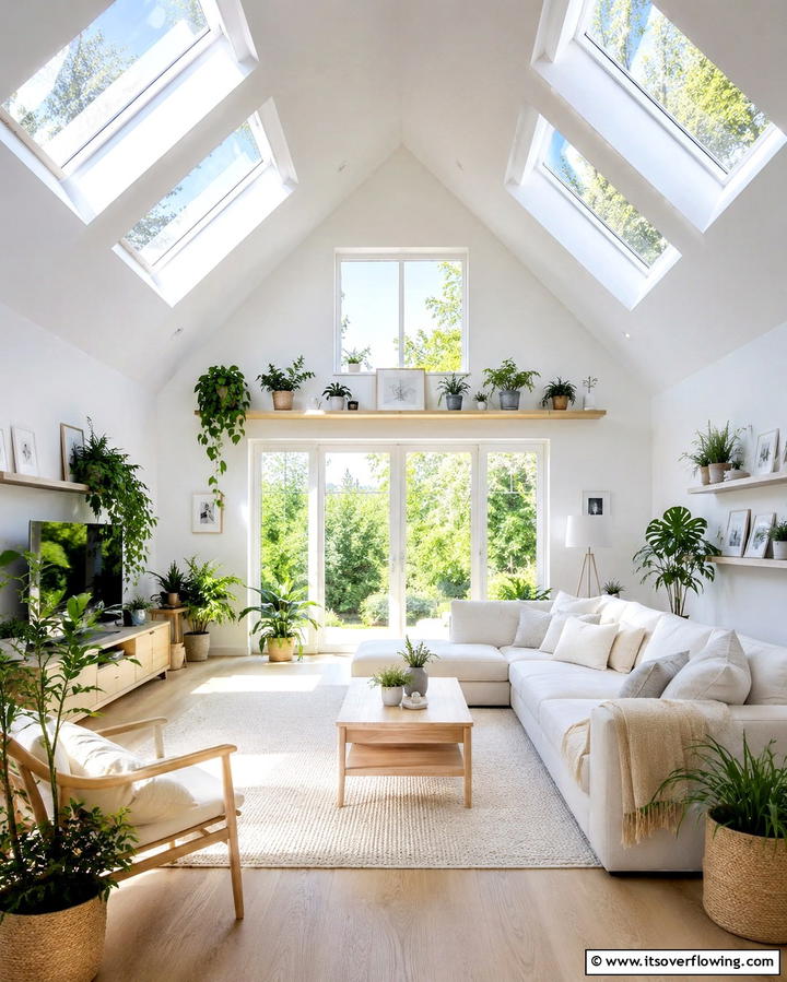 Skylights for Natural IlluminationOne - 25 Stunning Living Room Vaulted Ceiling Design Ideas