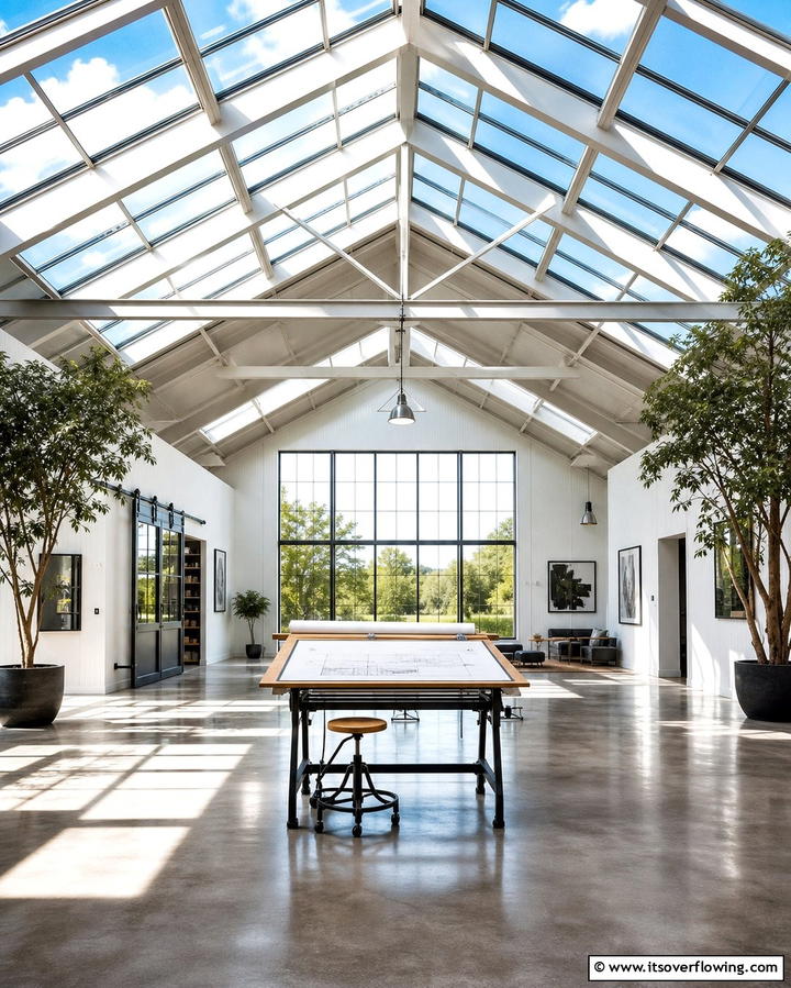 Skylights for Natural Light - 25 Pole Barn Interior Ideas for a Versatile Space