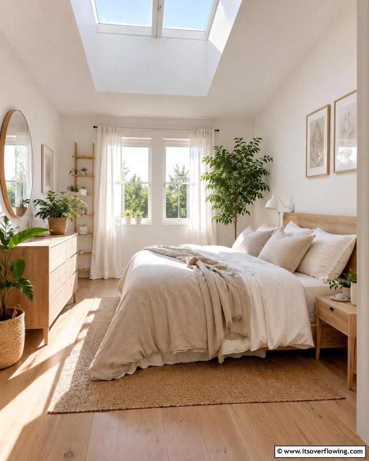 Skylights or Natural Lighting - 20 Small Bedroom Lighting Ideas for a Cozy and Inviting Space