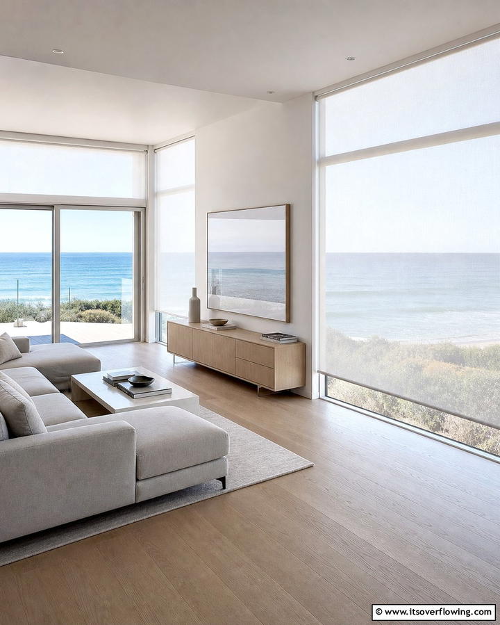 Sleek Window Treatments for a Clean Look - 30 Minimalist Decorating Ideas for a Clutter-Free Home
