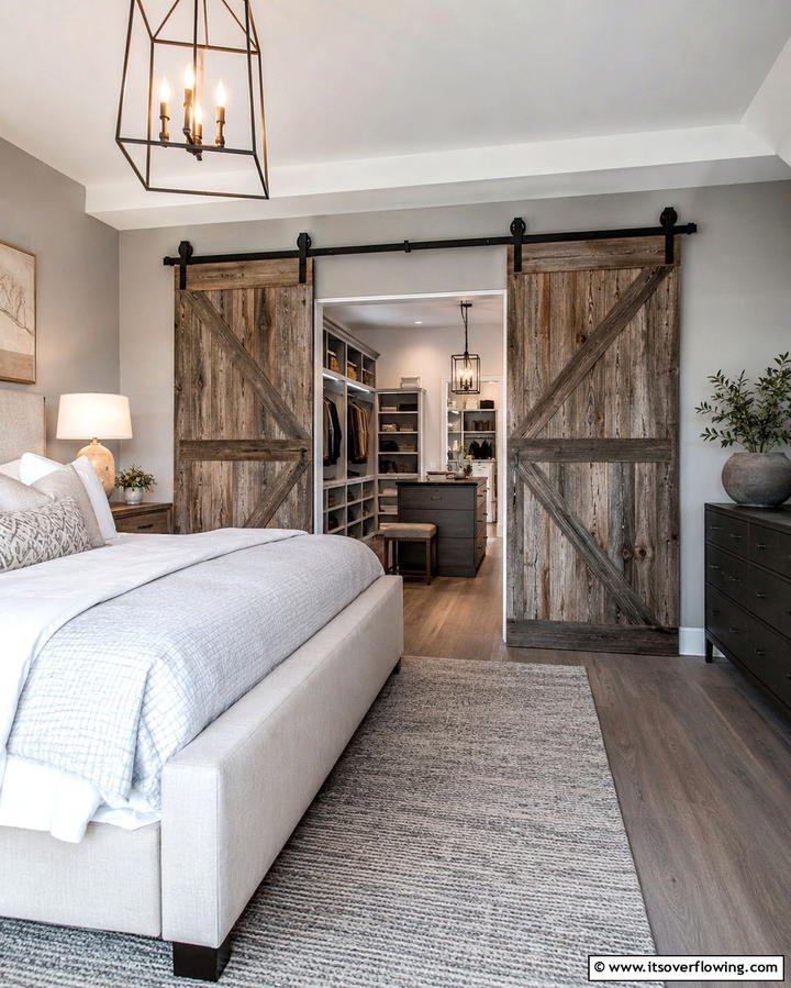 Sliding Barn Doors - 25 Room Divider Ideas to Maximize Your Living Space