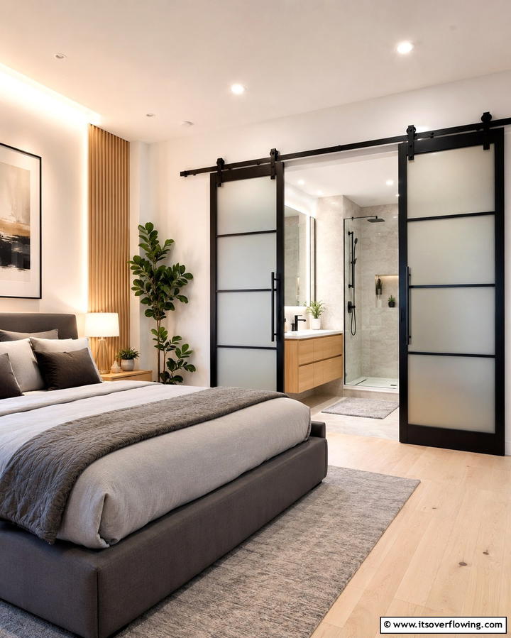 Sliding Barn DoorsExact - 25 Townhouse Interior Design Ideas for Modern Living