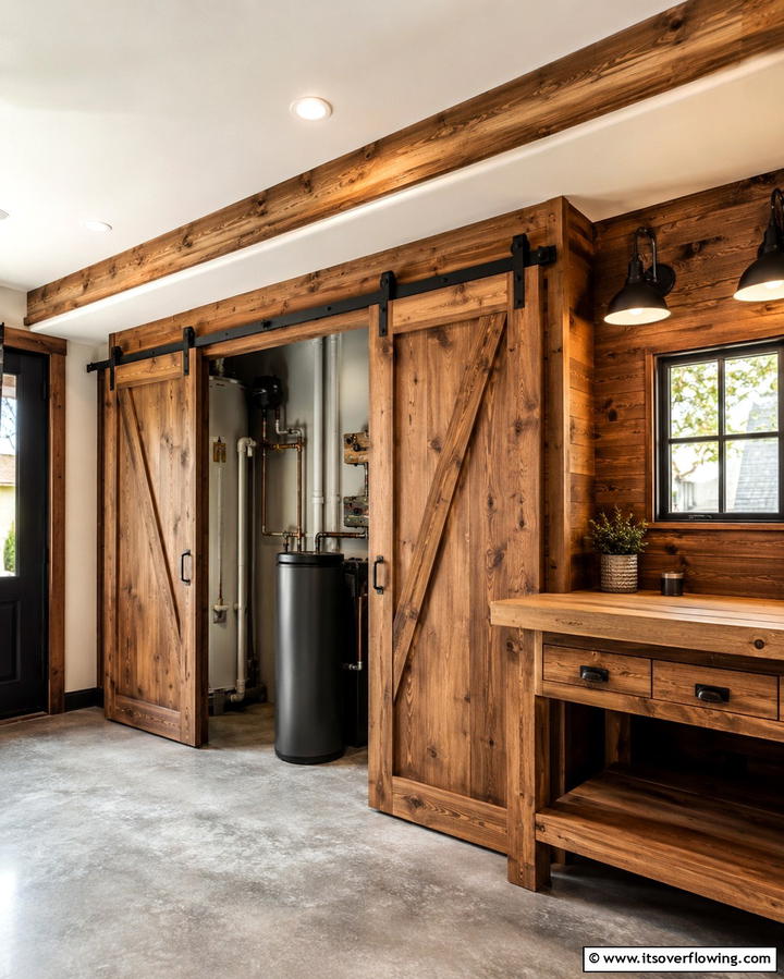 Sliding Barn DoorsOne - 25 Rustic Garage Ideas for a Cozy and Functional Space
