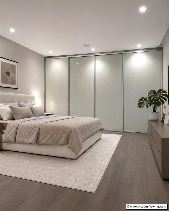 Sliding Door Wardrobe - 30 Space-Saving Built-In Wardrobe Ideas Around Your Bed