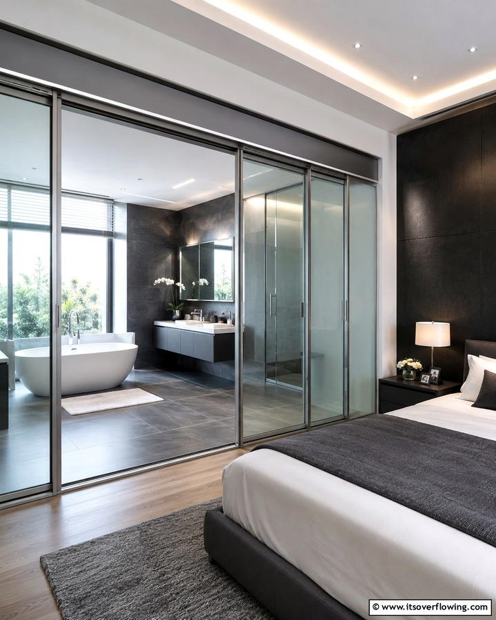 Sliding Glass Doors for Seamless Division - 25 Room Divider Ideas to Maximize Your Living Space