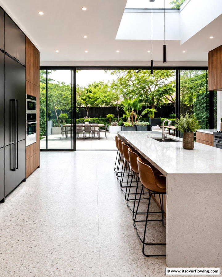 Sliding Glass Doors for Seamless Views - 25 Kitchen Door Design Ideas to Enhance Your Space