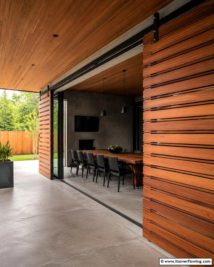 Sliding Privacy PanelsOne - 25 Privacy Patio Ideas for a Secluded Outdoor Oasis