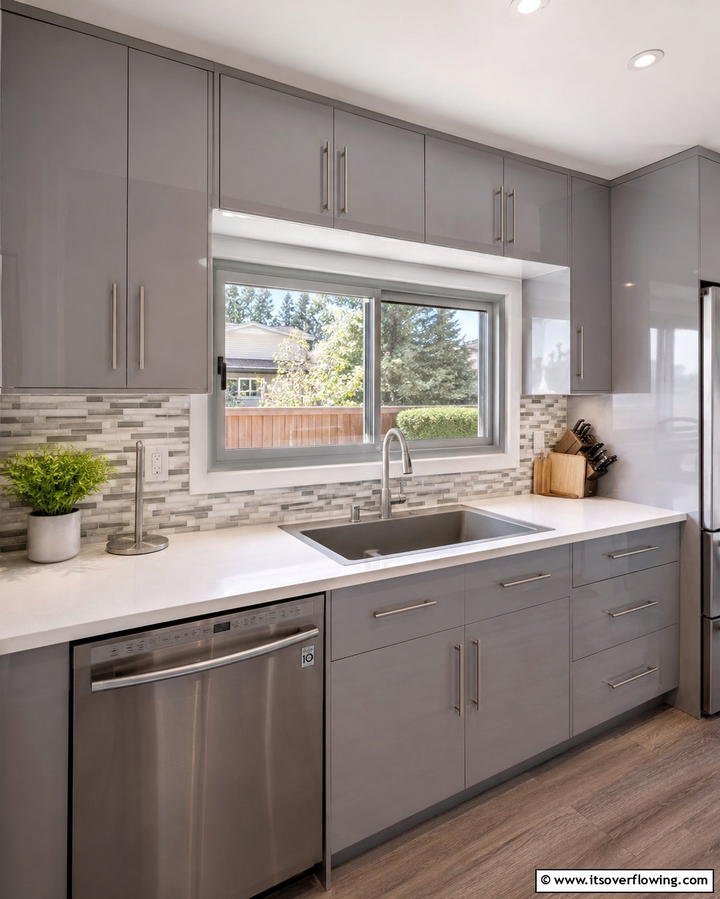 Sliding Window for Functionality - 25 Kitchen Window Ideas Over Sink for Natural Light