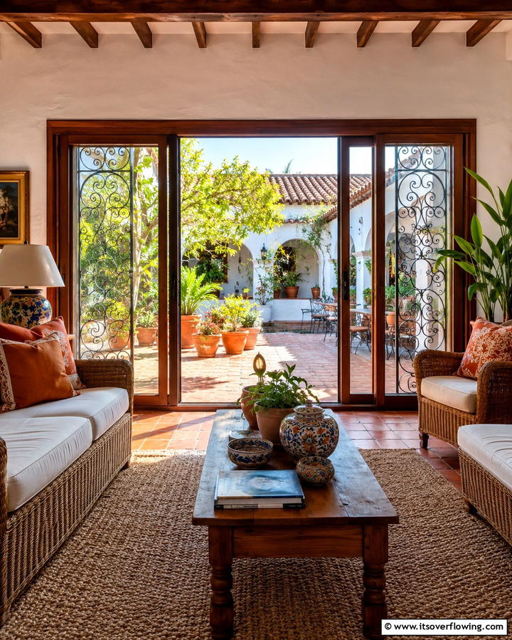 Sliding Windows for Space Efficiency - 20 Spanish Style Windows to Enhance Your Home’s Charm