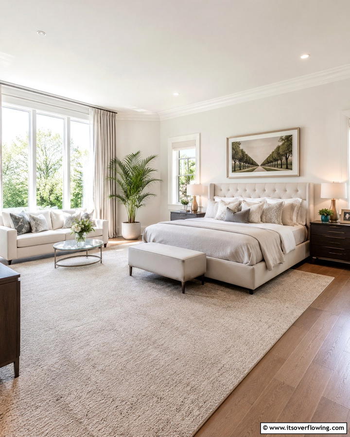 Small Sofa - 25 Bedroom Seating Area Ideas for Comfort and Style