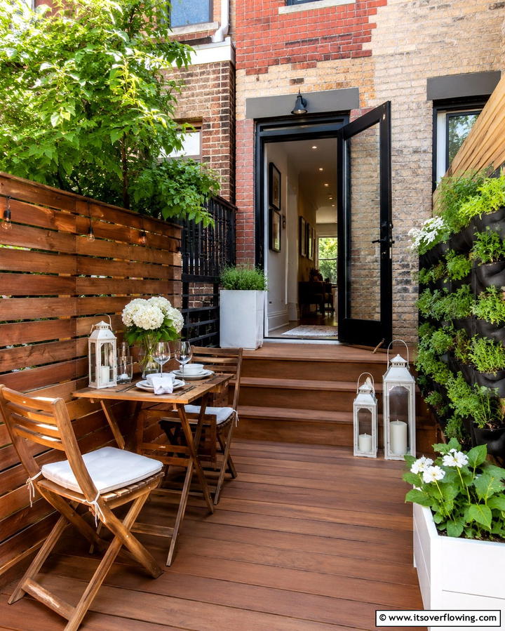 Small Space Decks - 25 Wood Deck Ideas for Outdoor Living Spaces