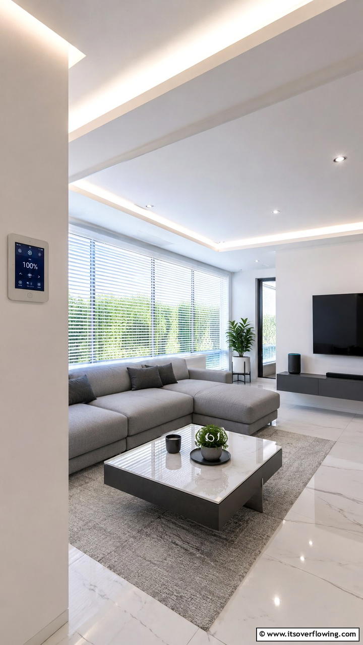 Smart Automated Blinds - 21 Stylish Window Treatment Ideas for Light and Privacy