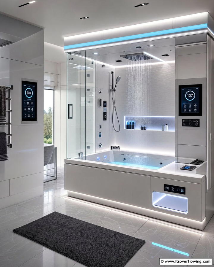 Smart Bath Innovation - 30 Tub-Shower Combo Ideas for Space-Efficient Bathrooms