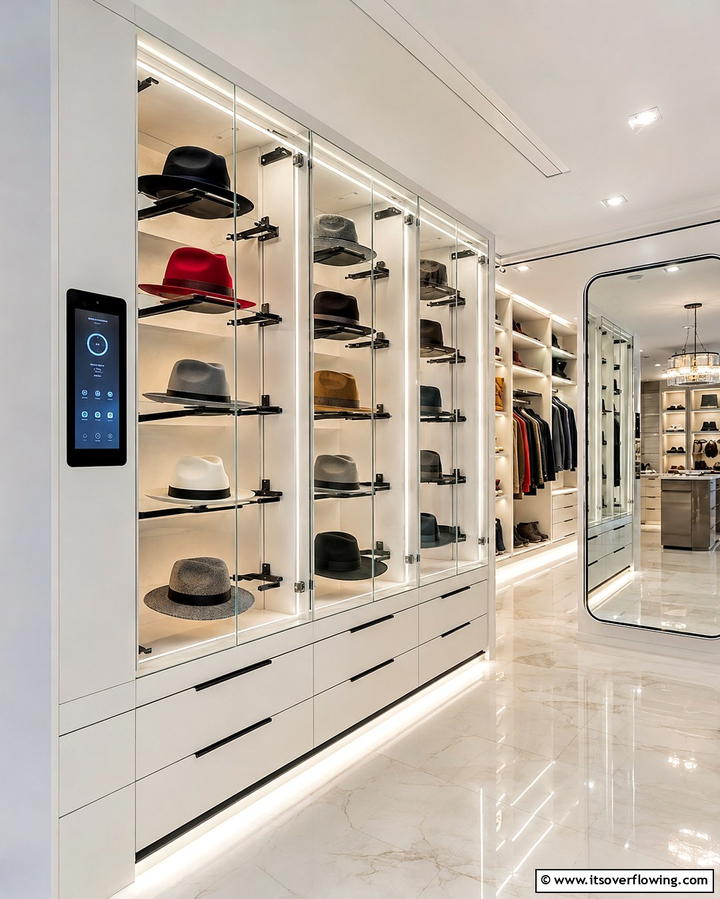 Smart Hat Storage System - 30 Smart Hat Storage Ideas to Declutter Your Home