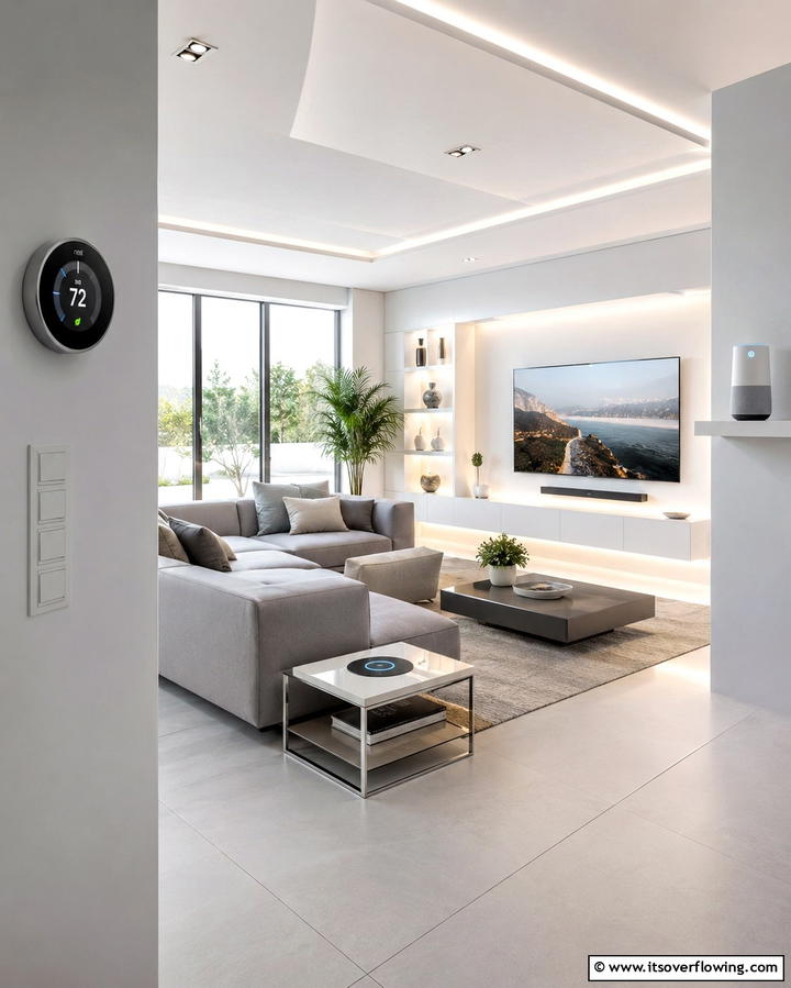 Smart Home Integration - 25 Contemporary Interior Design Style Ideas