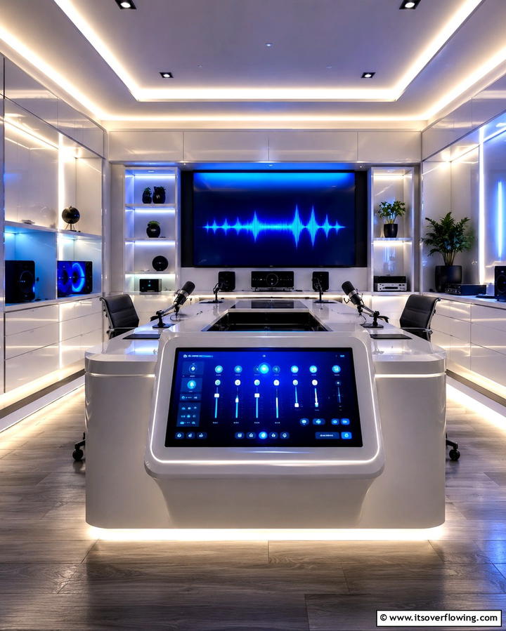 Smart Home Integration for Convenience - 25 Podcast Room Ideas for a Professional Setup
