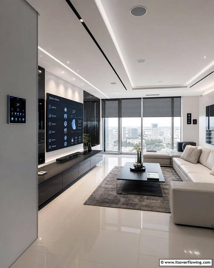 Smart Home Integration - 21 Apartment Decorating Ideas for Stylish Small Spaces