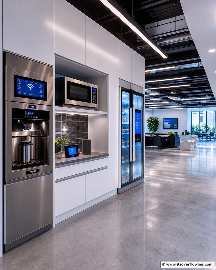Smart Kitchen Appliances - 20 Office Kitchen Ideas to Maximize Your Workspace