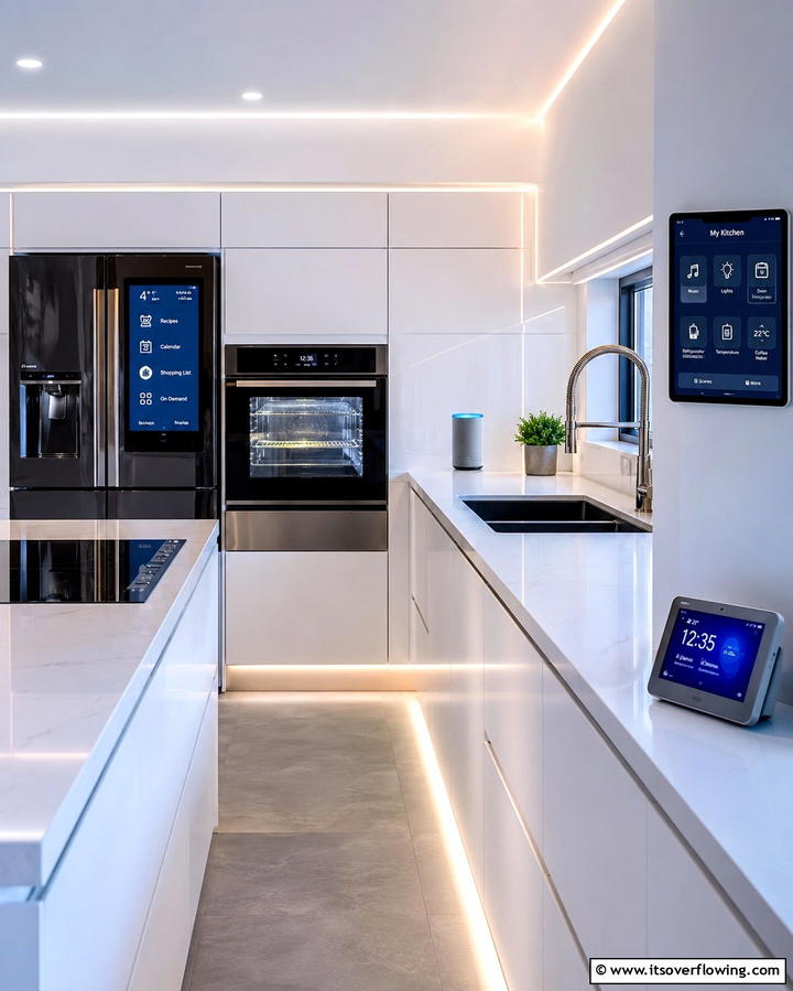 Smart Kitchen Technology - 25 Dream Kitchen Ideas for Your Perfect Cooking Space