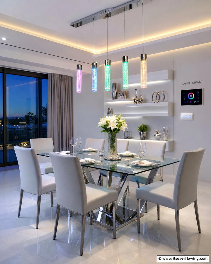 Smart Lighting Controls - 21 Dining Room Lighting Ideas to Elevate Your Space