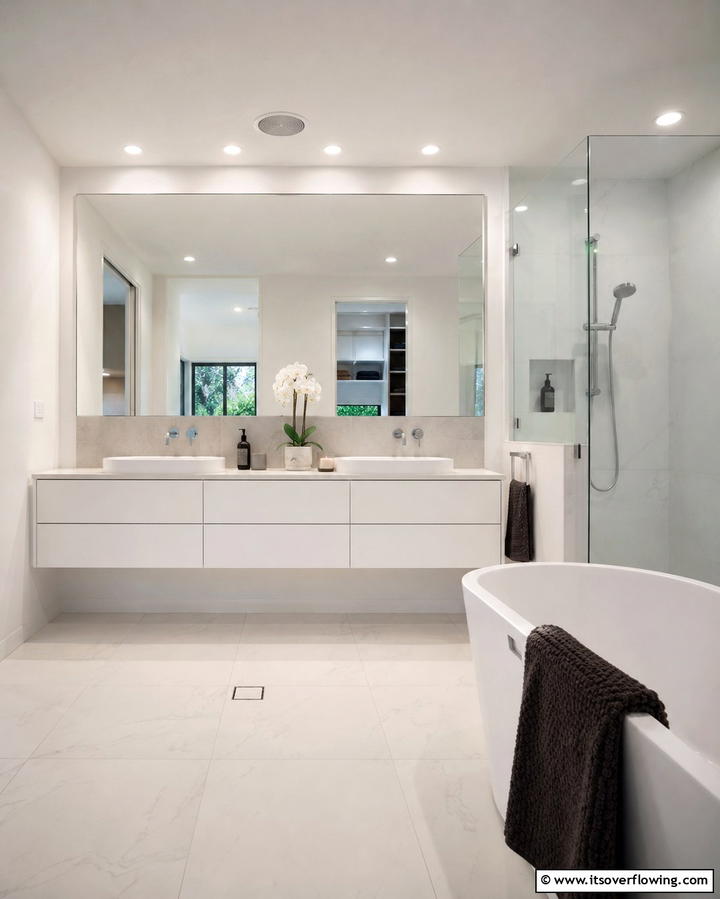 Smart Mirror Lighting for High Tech Convenience - 25 Bathroom Lighting Ideas Over Mirror for Perfect Illumination