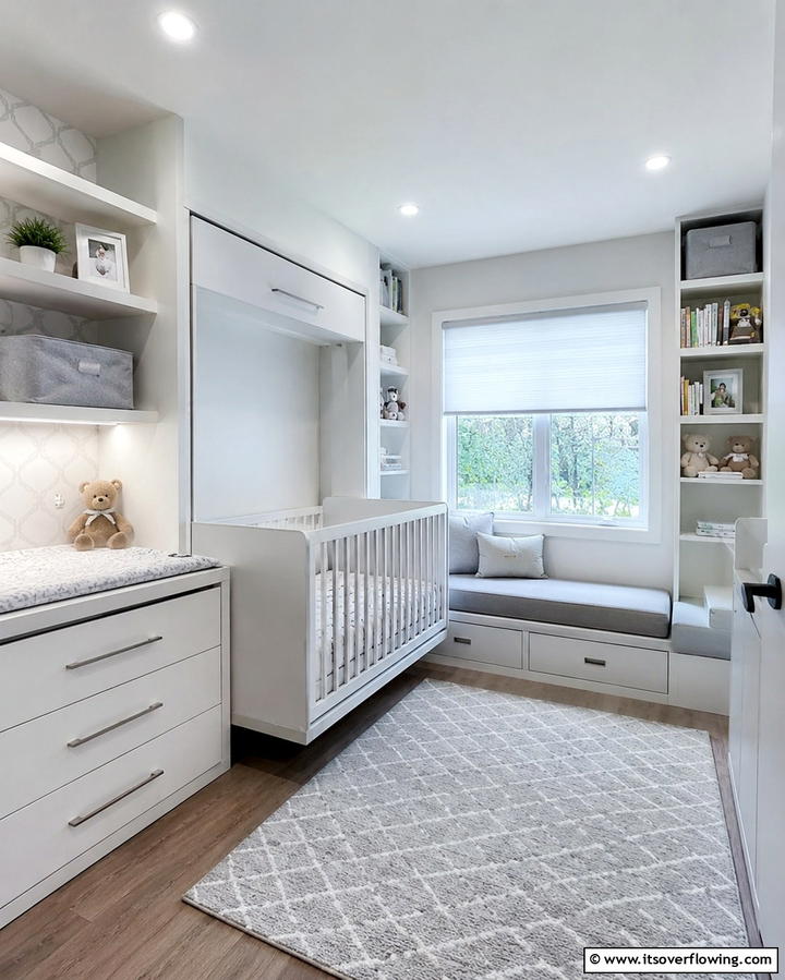 Smart Space Savers - 30 Small Nursery Ideas for Adorable Compact Spaces