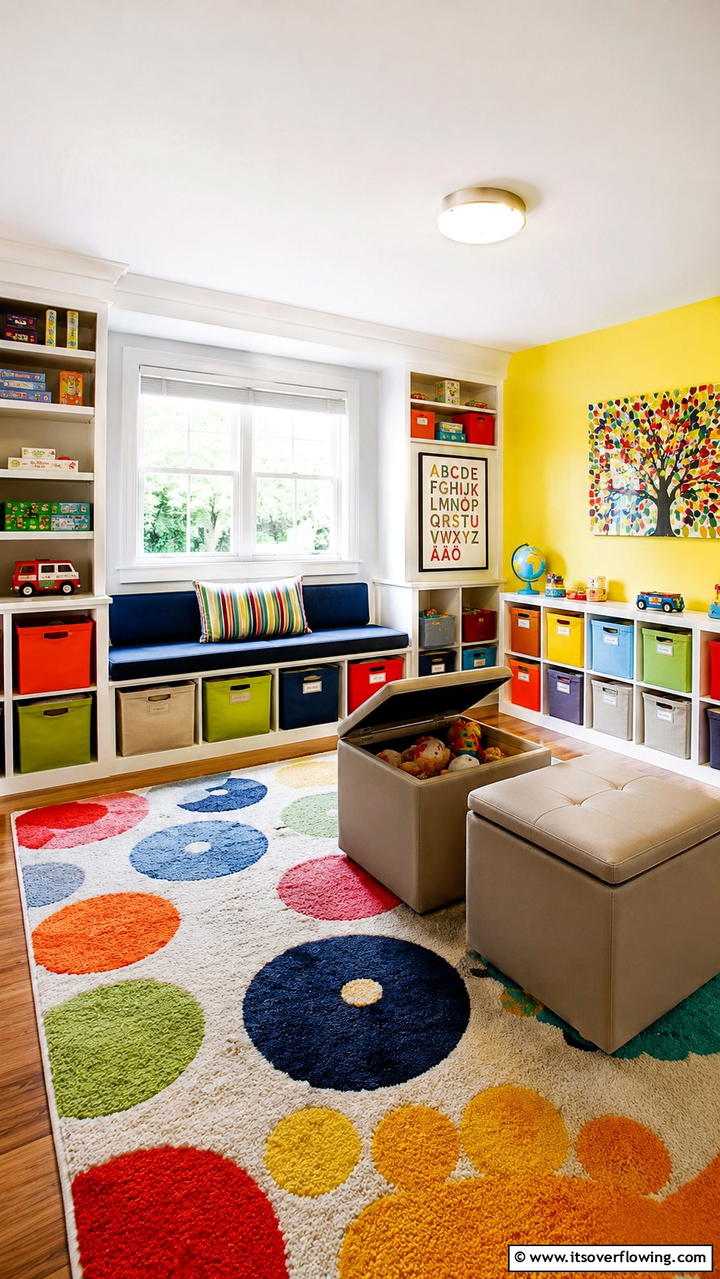 Smart Storage Solutions - 21 Safe and Fun Toddler Room Ideas for Playful Environments